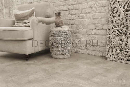 Виниловый ламинат VINILAM Бетонная Смесь 61603