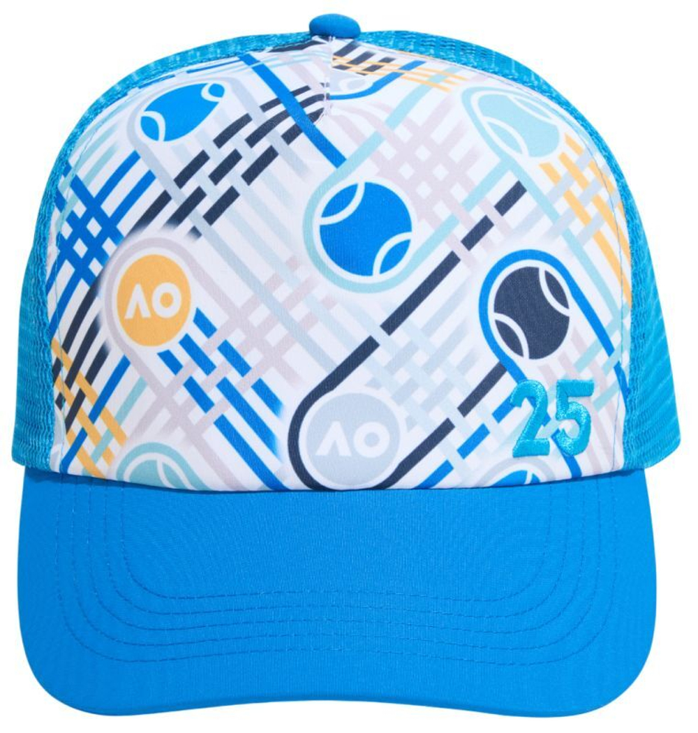 Теннисная кепка Australian Open Geometric Trucker - разноцветный
