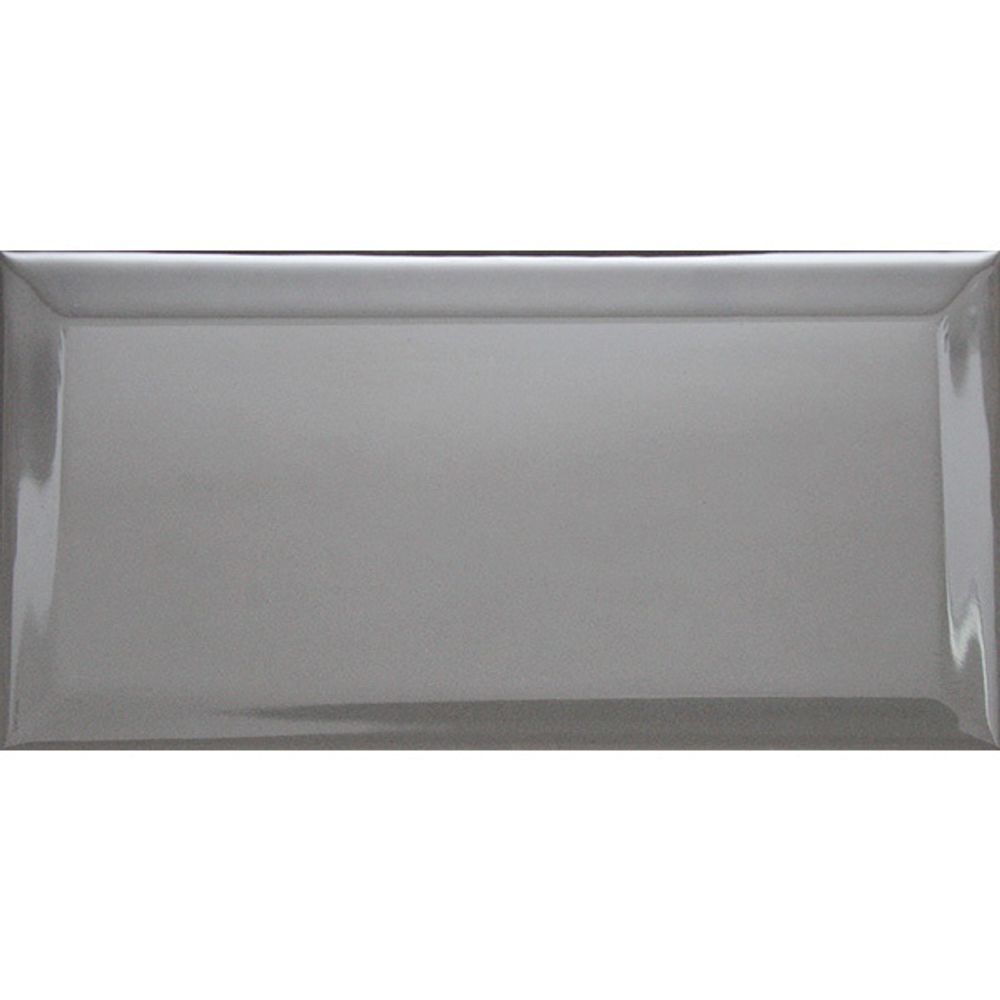 Настенная плитка (кабанчик) Biselado Cemento Brillo 10x20 - Dar Ceramics