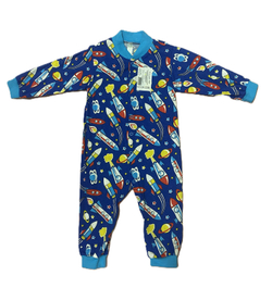 Комбинезон без ножек на кнопках из кулирки (100% хлопок) на рост 86 см