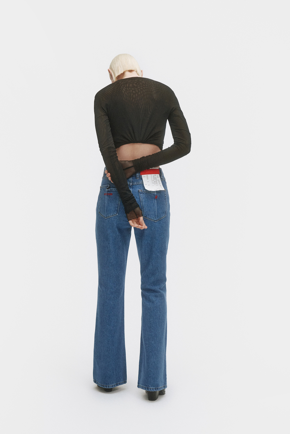 Джинсы женские bootcut синие Woman Jeans Bootcut Dark blue