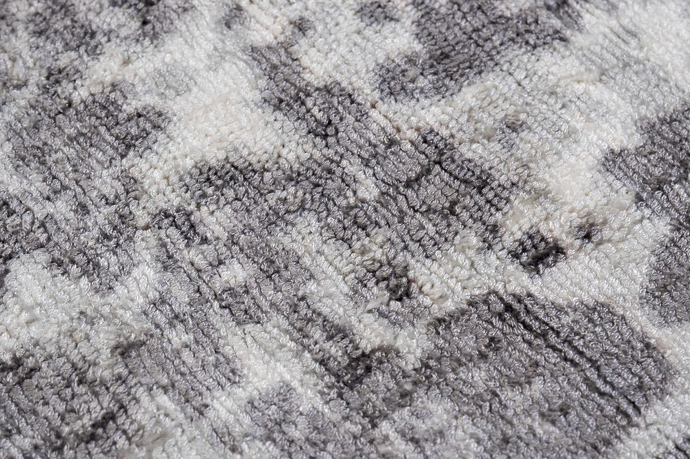 Ковер из вискозы 160х230 Garda Decor Aramac бежево-коричневый ручной работы