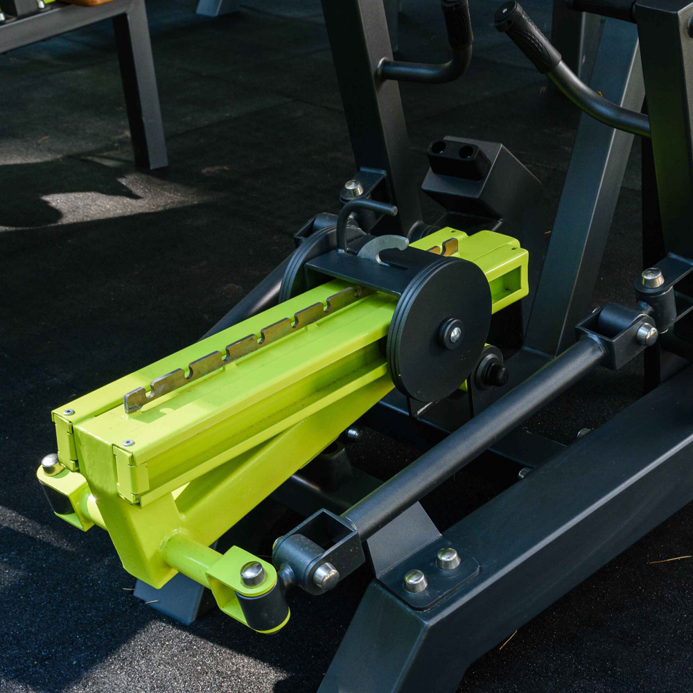 Power-1809 Уличный тренажер Наклонная тяга с переменной нагрузкой ZAVODSPORTA