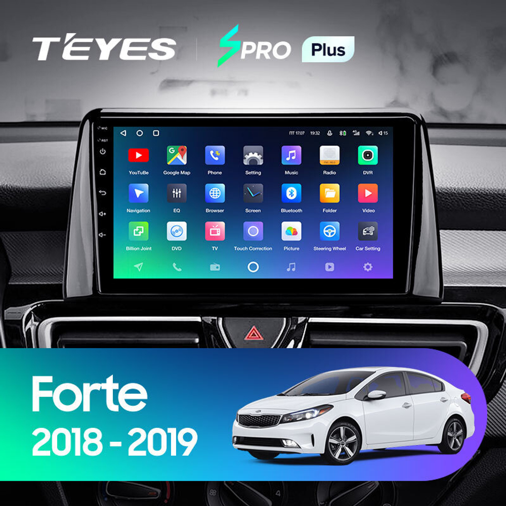 Teyes SPRO Plus 10.2" для KIA Forte 2018-2019