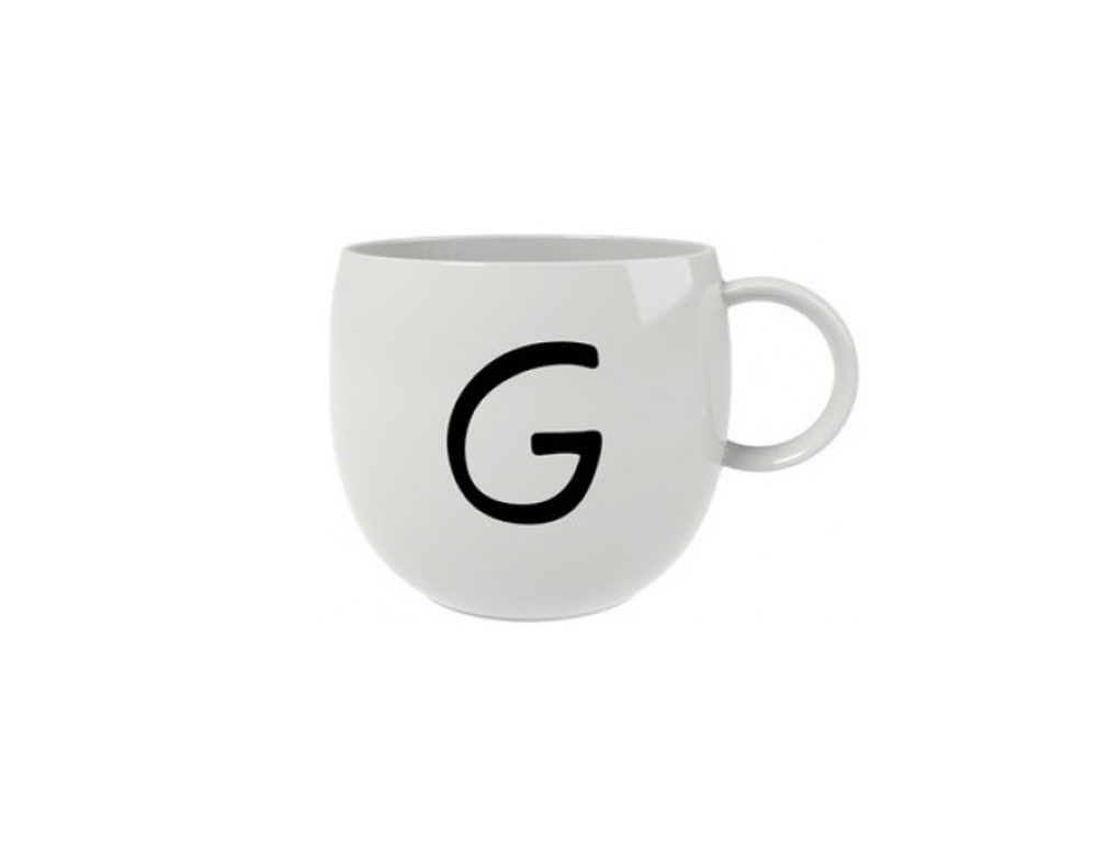 Like. by Villeroy&Boch Кружка с буквами 400 мл G 10-1620-6106