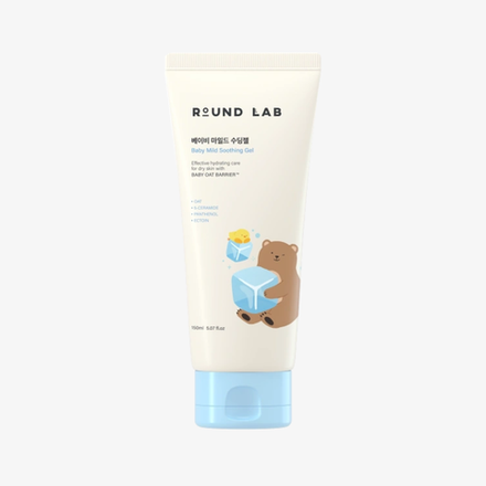 ROUND LAB Детский успокаивающий гель для лица и тела Baby Mild Soothing Gel (150 мл)