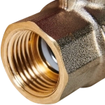 Кран шаровой STOUT полнопроходной 1/2" с американкой под O-ring кольцо (бабочка)