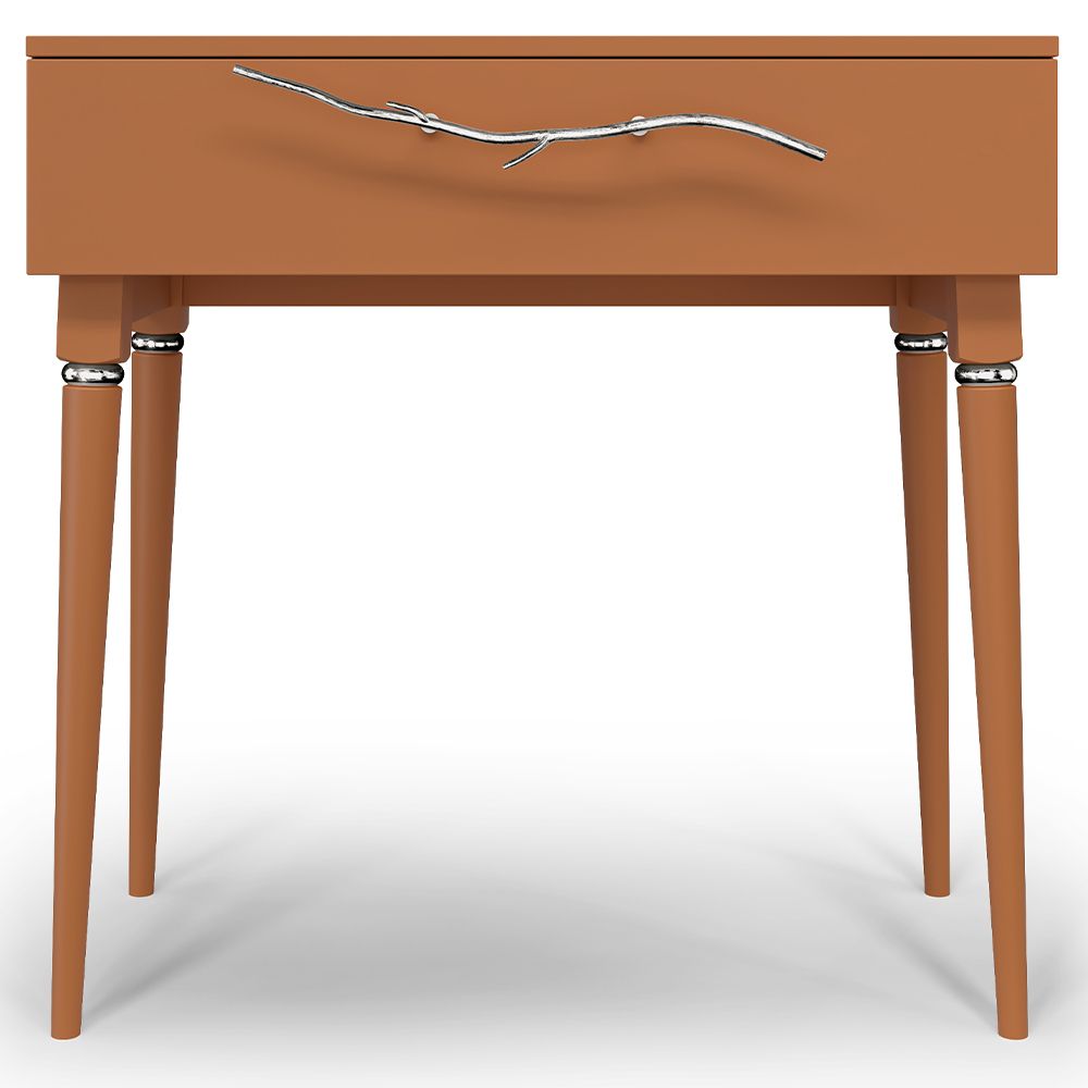 Консоль Арт Колор matte Классик Сильвер Томленый оранжевый матовый