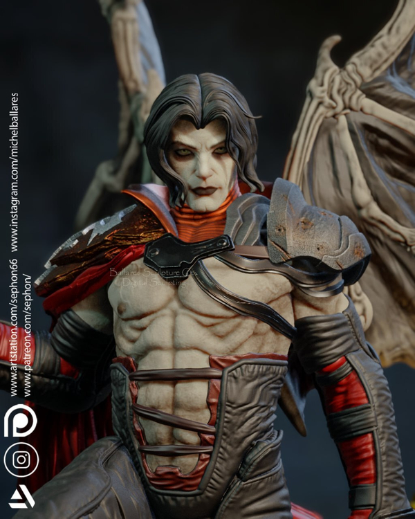 Вампир и человек Raziel soul reaver legacy of kain Фигурка