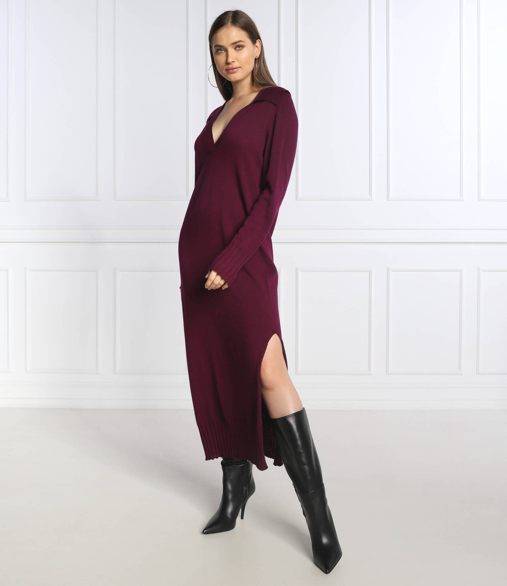 хлопковое платье Liviana Conti - фиолетовый(F2WA13)