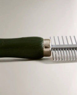 ZARA HOME РАСЧЕСКА ДЛЯ ДОМАШНИХ ЖИВОТНЫХ, ЗЕЛЕНЫЙ