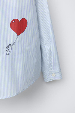 ZARA РУБАШКА В ПОЛОСКУORFAYO ©, ПОЛОСКИ