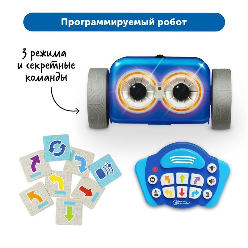 Безэкранное программирование с Роботом Ботли (комплект для группы)