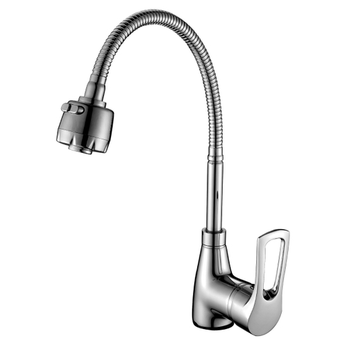 СМЕСИТЕЛЬ ДЛЯ КУХНИ С ГИБКИМ ИЗЛИВОМ CASELA 54346 ХРОМ