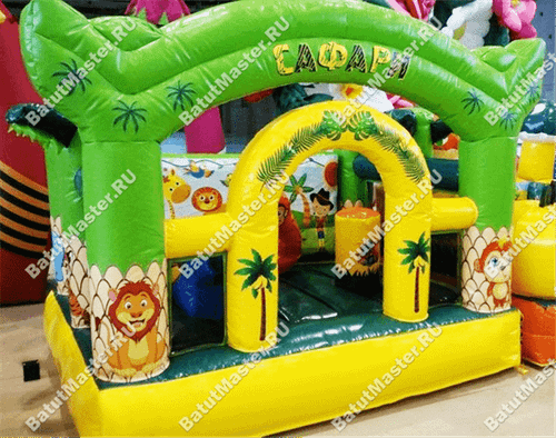 Надувной батут "Озорная обезьянка"