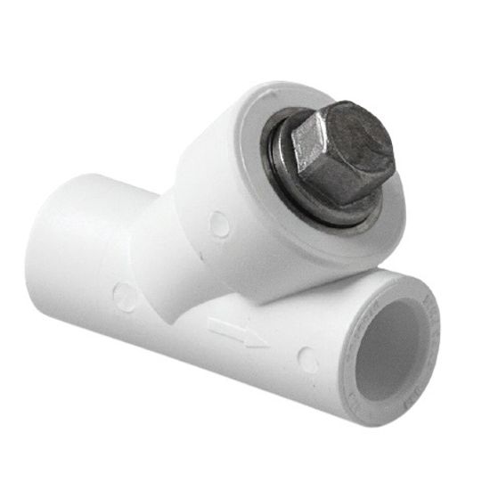 Фильтр полипропиленовый Pro Aqua 25 мм. косой сетчатый внутр./внутр.