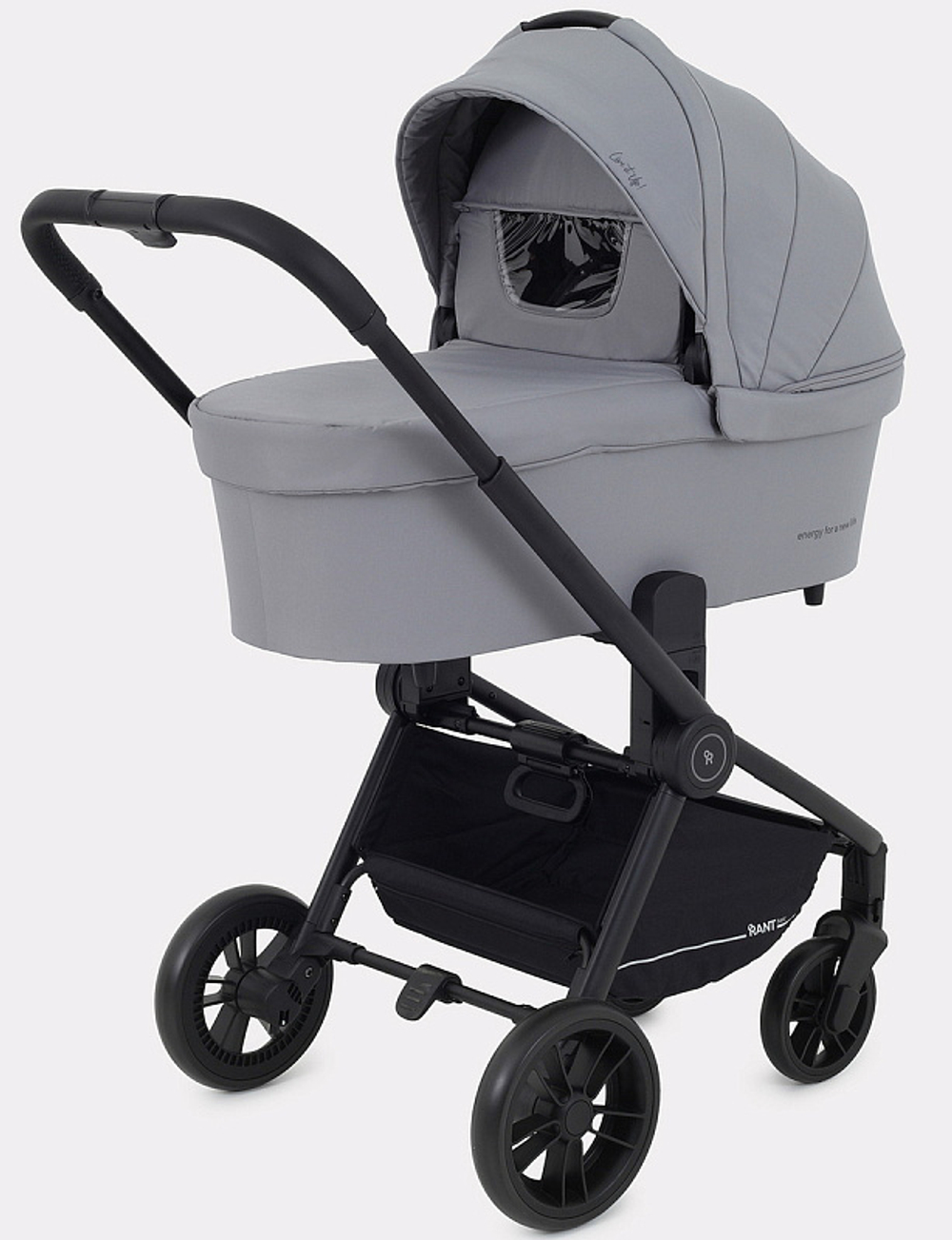 Детская коляска Rant Basic Energy 3 в 1 Grey 2024