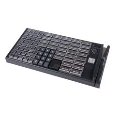 Клавиатура программируемая KB-PION306 (79 клавиш; PS/2; MSR123; ключ) черная, арт. PP30678_L_MSR123_PS/2_B