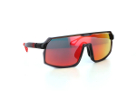 Спортивные очки HILX Inferno Shiny Crystal Dark Grey / Red Lens
