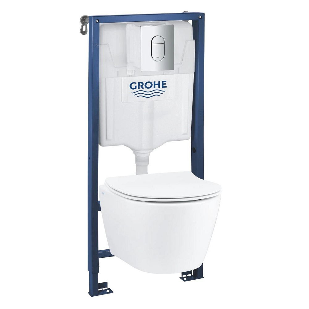 Набор GROHE Solido 4 in1 with Serel SP26 ceramic WC (101046SH0H)