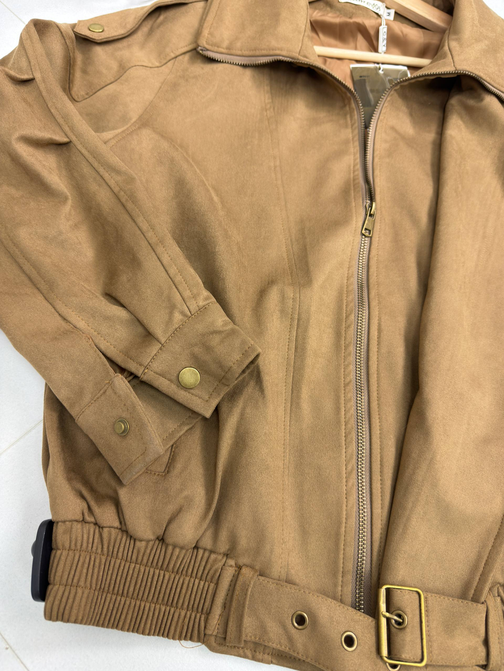 Куртка женская арт. 8681 цвет "песочный"