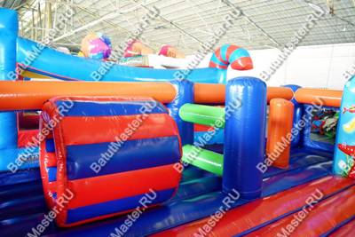 Популярный надувной батут "Приключения Золотой рыбки"