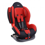 Детское автомоб. кресло Siger "Кокон ISOFIX" красный, 1-7 лет, 9-25 кг, группа 1/2, шт