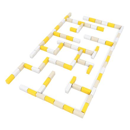 Мягкий спортивный модуль Romana «Лабиринт» (макси) (pastel)