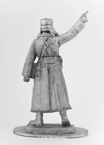 Оловянный солдатик Политрук в шинеле
