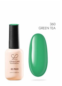 Lovia Cure Гель-лак Green Tea 360, 8 мл