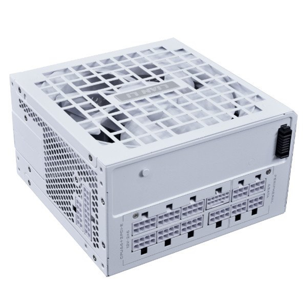 Блок питания Lian Li 1000W, RS1000G, Full Modular, 80+ GOLD, КПД 91%, Белый, G9P.RS1000G.W000.EU