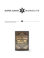 Альбом SUPER JUNIOR - MAMACITA 7th Album