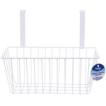 Корзина металлическая подвесная «ФАРГО», цвет белый, 27.5*12*22.5см (лейбл)✦