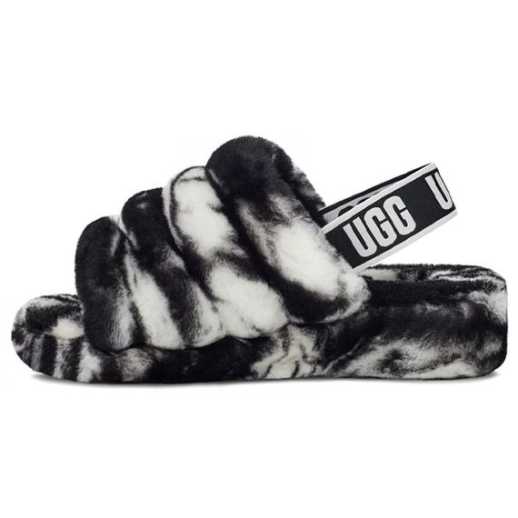 Ugg Fluff Yeah Slide 'Marble'