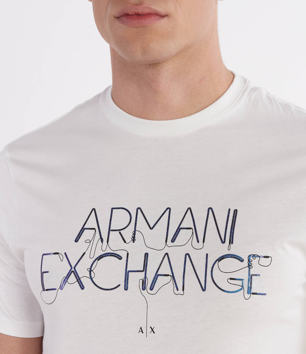 Футболка Armani Exchange - белый(3DZTJF ZJH4Z)