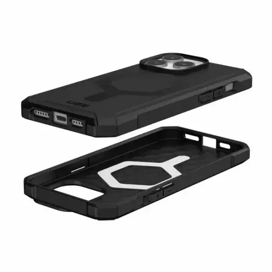 Чехол с поддержкой MAGSAFE UAG Essential Armor для iPhone 15 6.1", цвет черный (Black)
