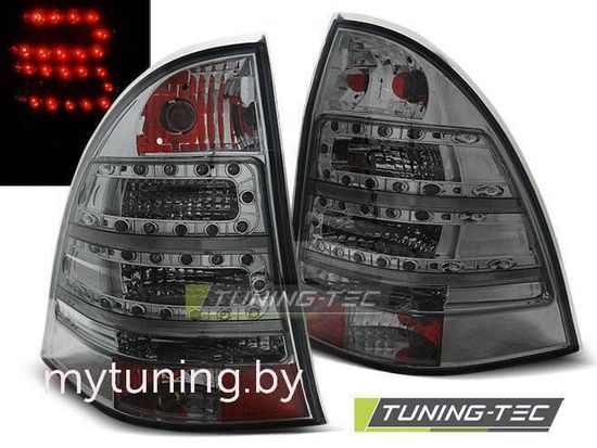 Задние фонари Mercedes C W203 smoke led