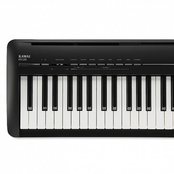 KAWAI ES120 B - цифровое пианино, 88 клавиш, Механика Responsive Hammer Compact, цвет черный