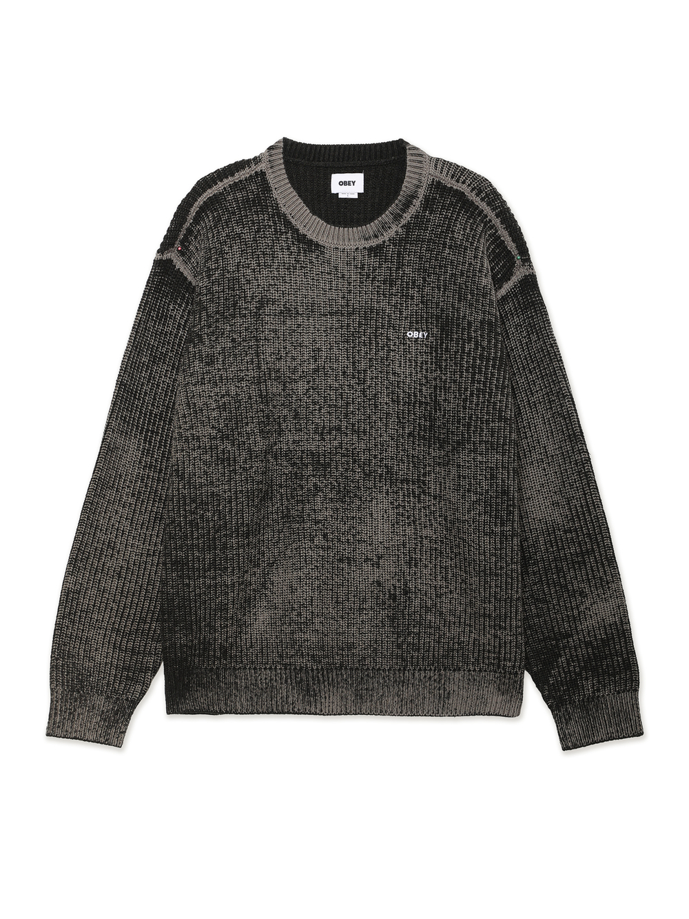 Свитер Вязаный (Round-neck) Obey Spray Effect Sweater