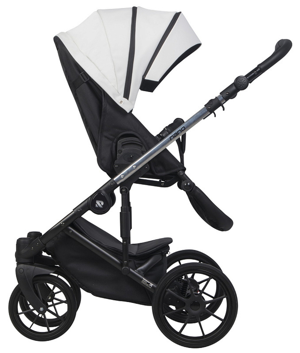 Детская коляска Riko Nano Thermo 2 в 1 02 White (белый)