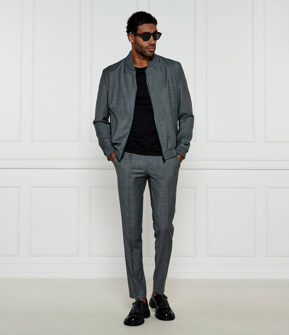 Куртка бомбер Ukashi232X HUGO - серый(50531938)