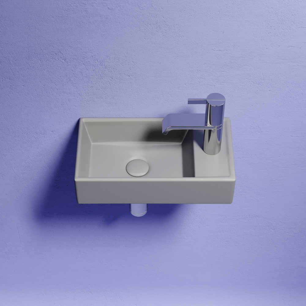 Рукомойник Ceramica Nova Element 41,7, см CN6051LMH антрацит матовый