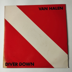 Винтажная виниловая пластинка LP Van Halen Diver Down (USA 1982)