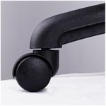 Кресло руководителя Helmi HL-E85 "Graphite", ткань TW черная/серая, мягкий подлокотник