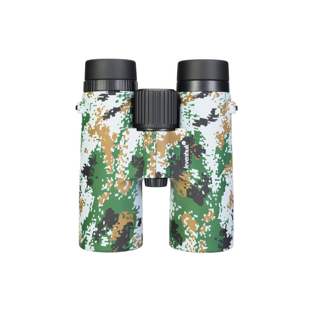 Бинокль Levenhuk Camo Dots 10x42 с сеткой - Roof призмы из оптического стекла BK-7