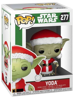 Фигурка Funko POP! Bobble Star Wars Holiday Santa Yoda (277) 33885