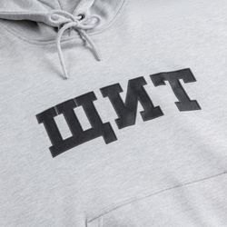Худи Питерский Щит "ЩИТ" Серый