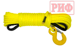 Трос для лебёдки синтетический 11 мм/25 м (готовый) РИФ