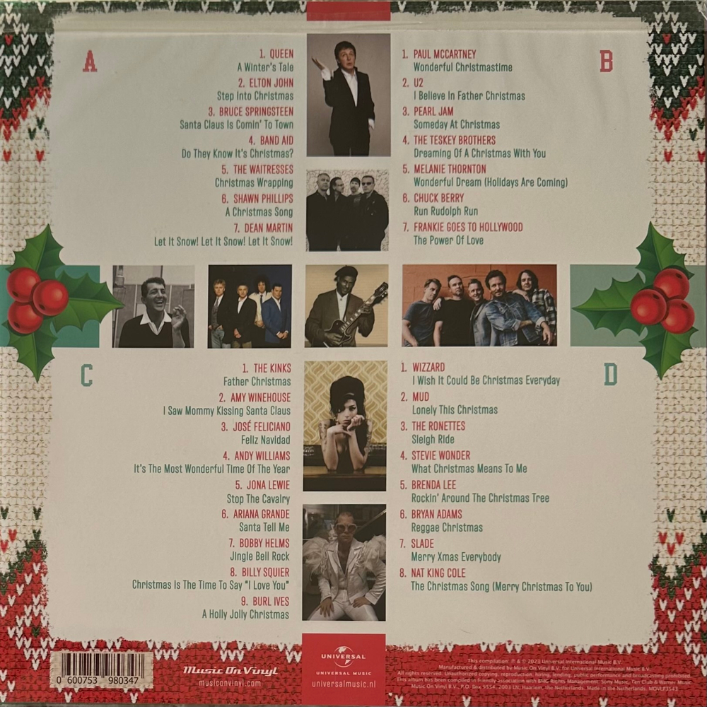 Сборник Christmas Collected 2LP (Голландия 2023г.) Red and Green