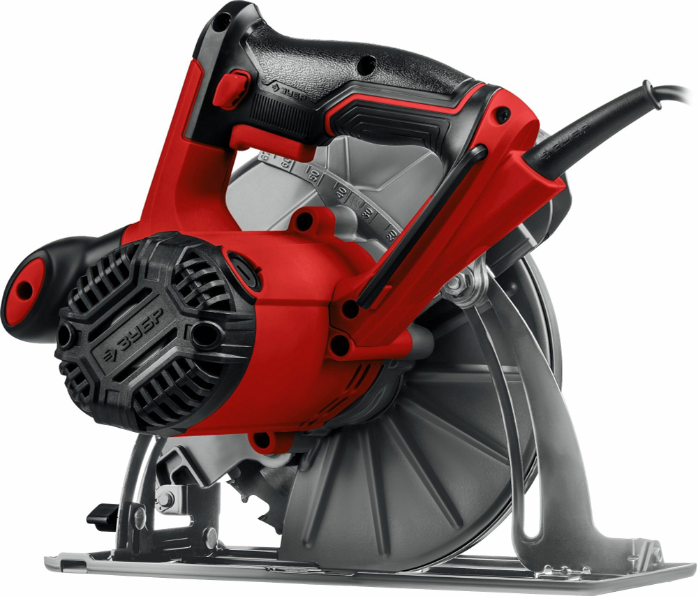 Циркулярная пила ЗУБР ПД-65, 1600Вт, 4700об/мин, диск 190мм, глубина пропила 65мм, плавный пуск